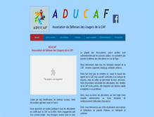 Tablet Screenshot of aducaf.org